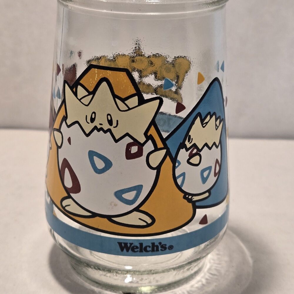 1999 Nintendo Pokemon #9 TOGEPI Welch's Jelly Glass Jar Vintage - Picture 4 of 7